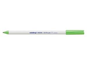 Edding Viltstift  4600 textiel rond lichtgroen 1mm