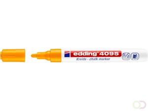 Kreidemarker 4095 neonorange Strich-B.2-3mm Rundspitze EDDING