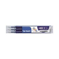 Gelpen navulling. middelgrote punt 0.7 mm. assorti: Zwart. blauw (pak 3 stuks)