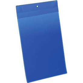 DURABLE Neodym-Magnettasche, DIN A4 hoch, blau