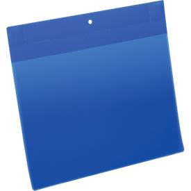 DURABLE Neodym-Magnettasche, DIN A4 quer, blau