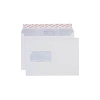 Elco Office Enveloppen Met Venster C5 229 (B) x 162 (H) mm Kleefstrip Wit 100 g/mÂ² 100 Stuks