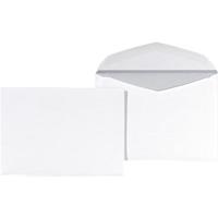 Eurokuvert Witte enveloppen 114 x 162  mm (C6), 80 g/m², zonder venster, zelfklevend, met beschermstrip, pak van 500 stuks