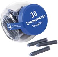 Pelikan Tintenpatronen im Glas, königsblau, 30er