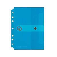 herlitz Dokumententasche easy orga to go, transparent-blau