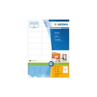 HERMA Universal-Etiketten PREMIUM, 70 x 29,7 mm, weiß