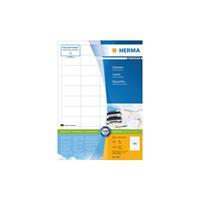 HERMA Universal-Etiketten PREMIUM, 48,3 x 25,4 mm, weiß