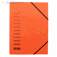 25 x Pagna Eckspannmappe A4 orange