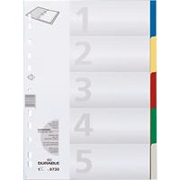 DURABLE Kunststoff-Register, A-Z, A4, PP, 20-teilig