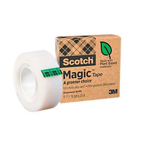 Onzichtbare ecologische plakband Scotch Magic - lengte 30 m