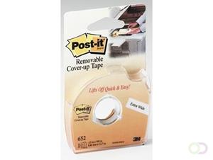 Post-it correctietape 8 mm met afroller, op blister