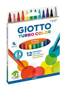 Giotto viltstift Turbo Color 12 stiften