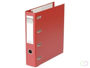 Smart ordner met dubbel mechaniek Rugbreedte 80 mm. rood