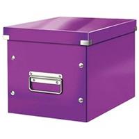 LEITZ Ablagebox Click & Store WOW Cube M, violett