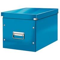 LEITZ Ablagebox Click & Store WOW Cube L, blau