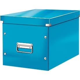 LEITZ Ablagebox Click & Store WOW Cube L, blau