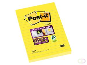 Post-it Haftnotizen Super Sticky Notes, 102x152 mm