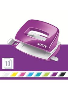 LEITZ Locher Mini Nexxt WOW 5060, violett-metallic, Karton