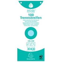 EXACOMPTA Trennstreifen Premium, 105 x 240 mm, blau