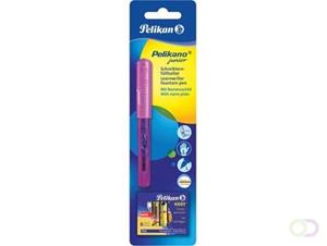 Pelikan vulpen Pelikano Junior, op blister, in geassorteerde kleuren, voor linkshandigen