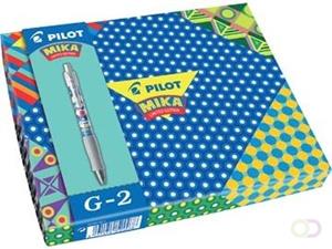 Pilot gelroller G-2 Mika Limited Edition, geschenkdoos met 6 gelrollers