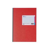 Kladde Notizbuch kariert Rot Anzahl der Blätter: 48 DIN A4