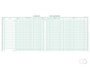 Exacompta register verkoop, ft 27 x 32 cm, Nederlandstalig