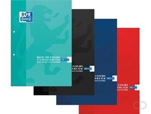 Oxford School cursusblok 2 + 1 pakket, ft A4, 100 vel, commercieel geruit, display met 162 pakketen