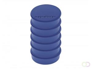 Discofix magnetoplan hobby magneet in blisterverpakking, donkerblauw, Ã 24 x 8mm, 4 stuks