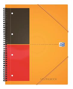 Oxford INTERNATIONAL Meetingbook, 160 bladzijden, ft A4+, geruit 5 mm