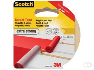 Scotch Dubbelzijdige plakband  tapijt 50mmx7m extra strong