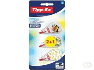 Tipp-Ex correctieroller Mini Pocket Mouse Decor, blister 2 + 1 gratis