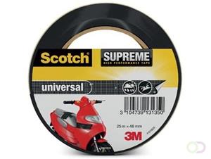 Scotch Supreme reparatietape Universal, ft 48 mm x 25 m, zwart