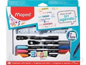 Maped "How to agenda"-set, 11-delige ophangdoos