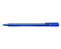 staedtler Balpen  Triplus 437 0.45mm 3 kantig blauw