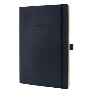 sigel CONCEPTUM Notizbuch Dot-Lineatur (punktkariert) Schwarz Anzahl der Blätter: 97 DIN A4