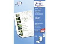 AVERY Avery Zweckform Inkjet-Papier, DIN A4, 170 g/qm, weiß