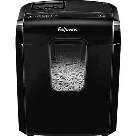 Fellowes Aktenvernichter Powershred 6C, schwarz, Partikel