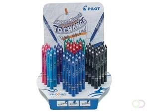 Pilot gelroller Frixion Ball Clicker, display met 60 stuks