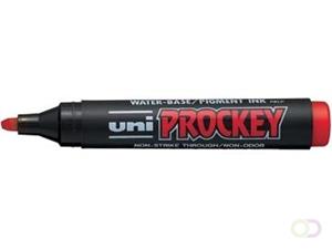 Uni-ball permanent marker Prockey PM-126 rood