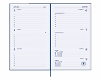 Agenda 2025 ryam memoplan 7 suprema 7dagen/2pagina's bordeaux