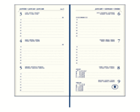 Ryam Agenda 2020  memoplan 7 staand nappa assorti