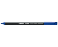 10 edding 1200 Filzstifte blau