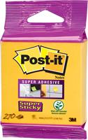 Post-it Haftnotizwürfel Super Sticky narzissengelb 76x76mm 270 Bl