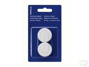Magnet MAULpro (Ø x H) 34mm x 13mm rund Weiß, Gelb, Rot, Blau, Grün, Grau, Schwarz 20 St. 61