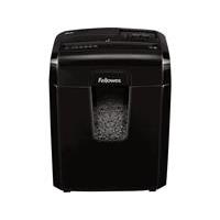 Fellowes Aktenvernichter Microshred 8MC, schwarz, Partikel