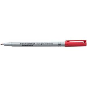 Staedtler Viltstift  Lumocolor 316 non permanent F rood