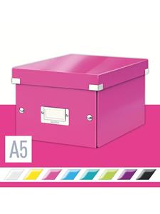 Leitz Aufbewahrungsbox Click & Store pink 282x220x40mm f.A5