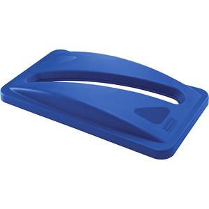 Rubbermaid Deckel SLIM JIM für Papiereinwurf blau