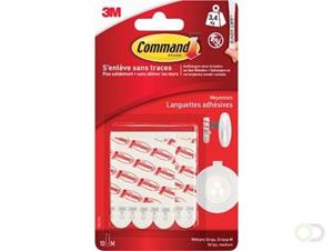 Command bevestigingsstrips, medium, wit, blister van 10 stuks